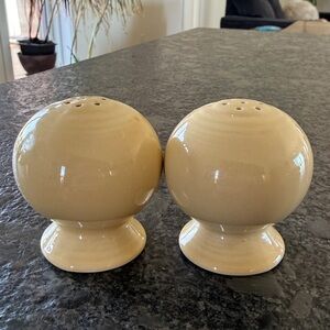 Fiesta® Salt and Pepper Ball Shaker Set  Ivory